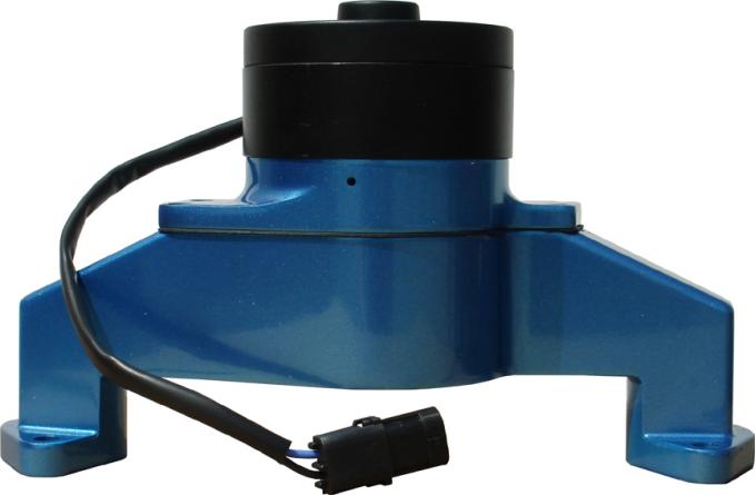 Proform Electric Engine Water Pump, Aluminum, Blue Powder Coat, Fits BB Chevy Engines 68230B