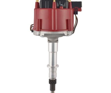 Proform HEI Distributor, Street/Strip, Built-In Coil, Red Cap, Fits AMC Inline 6 Engines 67186
