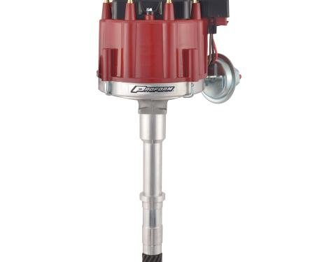 Proform HEI Distributor, Street/Strip, Built-In Coil, Red Cap, Fits AMC V8 Engines 67185