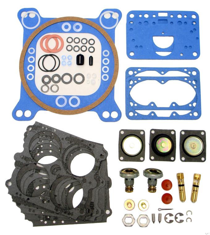 Proform Engine Carburetor Rebuild Kit, For Holley 600-850 CFM Double-Pumper Carburetors 67222