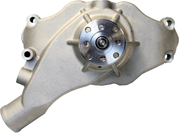 Proform Engine Water Pump, Mechanical Short Style, High Flow Model, Satin, BB Chevy 68243