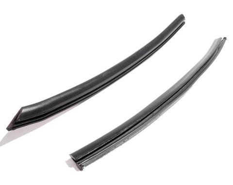 Metro Moulded Parts 1964-1970 Cadillac / Buick / Oldsmobile / Chevrolet / Pontiac Rear Roll-Up Vertical Window Seals, for 2-Door Hardtops VS 3-I