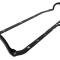 CFR Performance Rubber Neoprene Oil Pan Gasket - Fits 1986-2002 Chevy SB 305-350, 1-Piece RMS, Passenger Side Dipstick - Black HZ-7497
