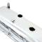 CFR Performance Steel OEM-Style Short Valve Covers Fits 1965-1972 Chevy BB 396-427-454 - Recessed Corner - 1-2 Holes HZ-9504