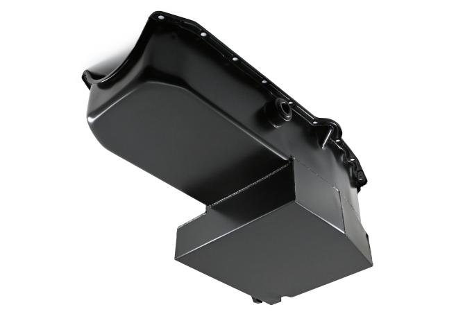 CFR Performance Steel Oil Pan - Fits 1958-1979 Chevy SB 283-400 - IMCA Circle Track Racing W/ Inspection Plug HZ-7204
