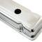 CFR Performance Steel Valve Covers Fits 1980-1984 Chevy 229 3.8L V6 - Short - Chrome HZ-9039-C
