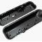 CFR Performance Steel OEM-Style Short Valve Covers Fits 1965-1972 Chevy BB 396-427-454 - Recessed Corner - 1-2 Holes HZ-9504-1