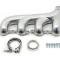 CFR Performance Cast Iron Exhaust Manifold - Passenger Side - V-Band Clamp - 2002-2012 Chevy LS HZ-9980