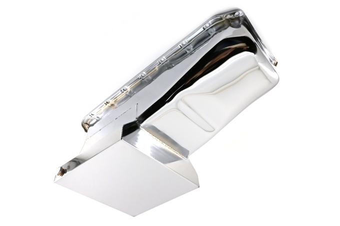 CFR Performance Steel Oil Pan - 1958-79 Chevy Small Block 283-305-327-350-400 Racing 7-Quart HZ-9725