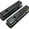CFR Performance Tall Steel Valve Covers - Fits 1958-1986 Chevy Small Block 283-305-327-350 (Stamped "350" Logo, 1 Hole Each) HZ-9841