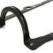 CFR Performance Rubber Neoprene Oil Pan Gasket - Fits 1986-2002 Chevy SB 305-350, 1-Piece RMS, Passenger Side Dipstick - Black HZ-7497