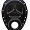 CFR Performance Steel Chevy 1955-1995 SB 283-400 Timing Chain Cover Set (Roller Cam) HZ-4934-1-KIT