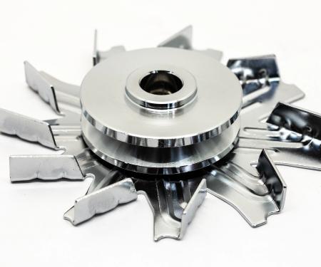 CFR Performance Alternator Fan and Pulley Kit for 1957-1985 Chevy SB 327 350 383 400 HZ-8487-KIT
