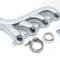 CFR Performance Cast Iron Exhaust Manifold - Driver Side - V-Band Clamp - 2002-2012 Chevy LS HZ-9981
