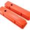 CFR Performance Steel Short Valve Covers - Fits 1958-86 Chevy SB 283-400 - Smooth HZ-9216