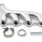 CFR Performance Cast Iron Exhaust Manifold - Driver Side - V-Band Clamp - 2002-2012 Chevy LS HZ-9981