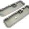 CFR Performance Steel OEM-Style Short Valve Covers Fits 1965-1972 Chevy BB 396-427-454 - Recessed Corner - 1-2 Holes HZ-9504