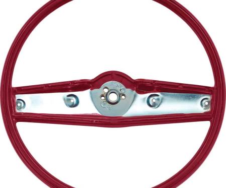 AMD Steering Wheel, Red, 69 Nova; 69 Camaro; 69 Chevelle El Camino (Bare Wheel) X459-3569-1RED