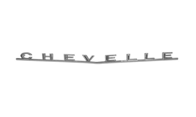 AMD Trunk Emblem, "CHEVELLE", 66 Chevelle T-4314