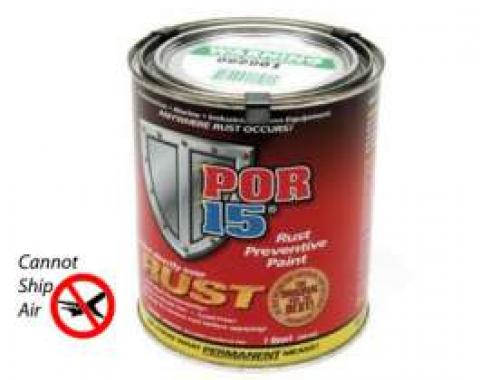 Rust Preventive Paint, Black, Semi-Gloss, POR-15?