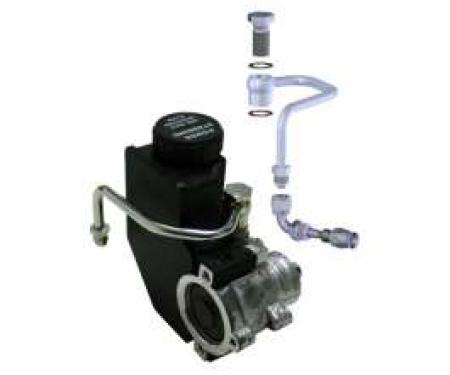Camaro Power Steering Pump Hardline Kit, For Type II Pumps With Integral Reservoir, 1967-1981