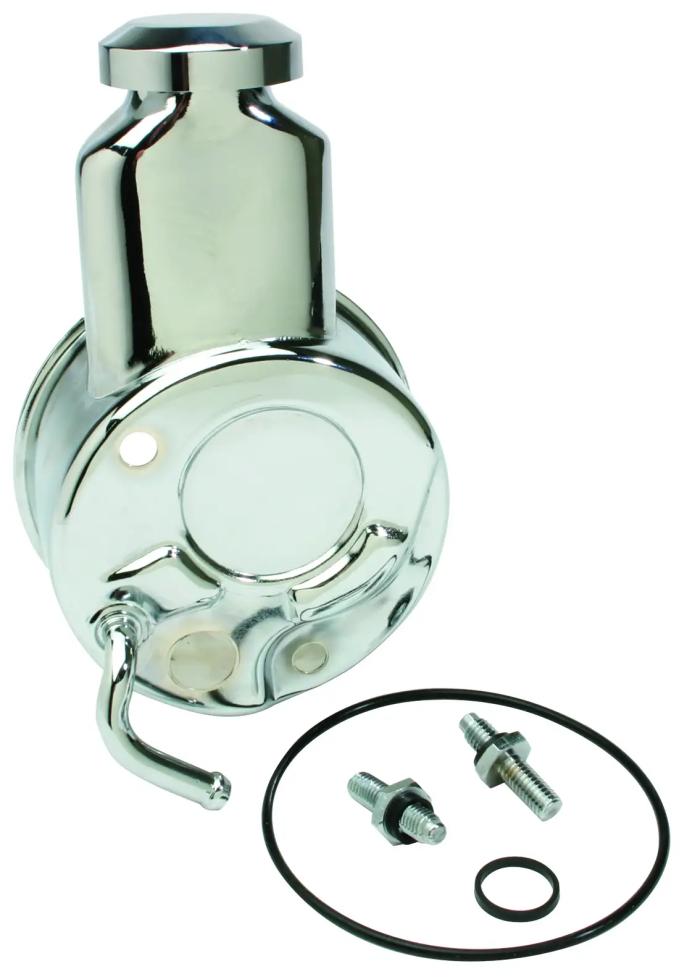 Classic Performance Power Steering Reservoir, Chrome 19-6970BSB-C