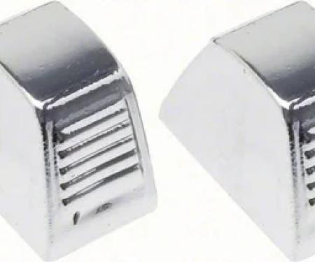 AMD Temperature Control Knobs- Chrome, 4 Piece Set, 64-72 Chevelle El Camino; 67-81 Camaro Firebird K-K408