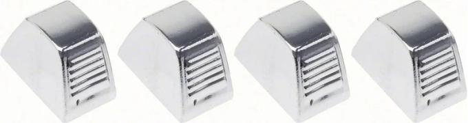 AMD Temperature Control Knobs- Chrome, 4 Piece Set, 64-72 Chevelle El Camino; 67-81 Camaro Firebird K-K408