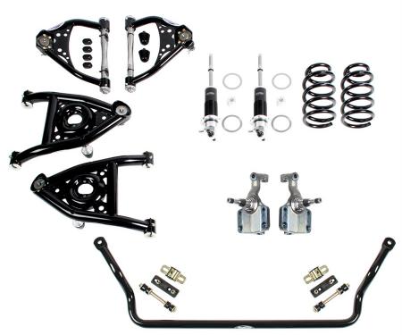 Detroit Speed Speed Kit 2 Front Suspension Kit Base Shocks 1967 A-Body SBC LS 031321