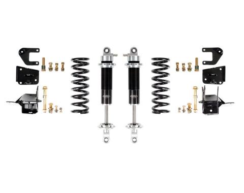 Detroit Speed 64-66 A-Body Rear Coilover Kit Double Adjustable Shocks Stock Rear Axle 042404-D