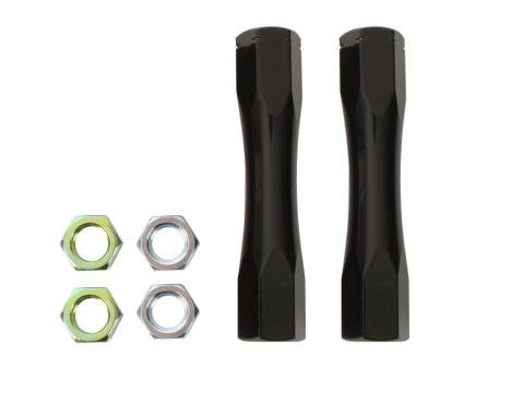 Detroit Speed Tubular Tie Rod Adjusters Black (5/8 Inch-18 X 4.50 inch) 090103B