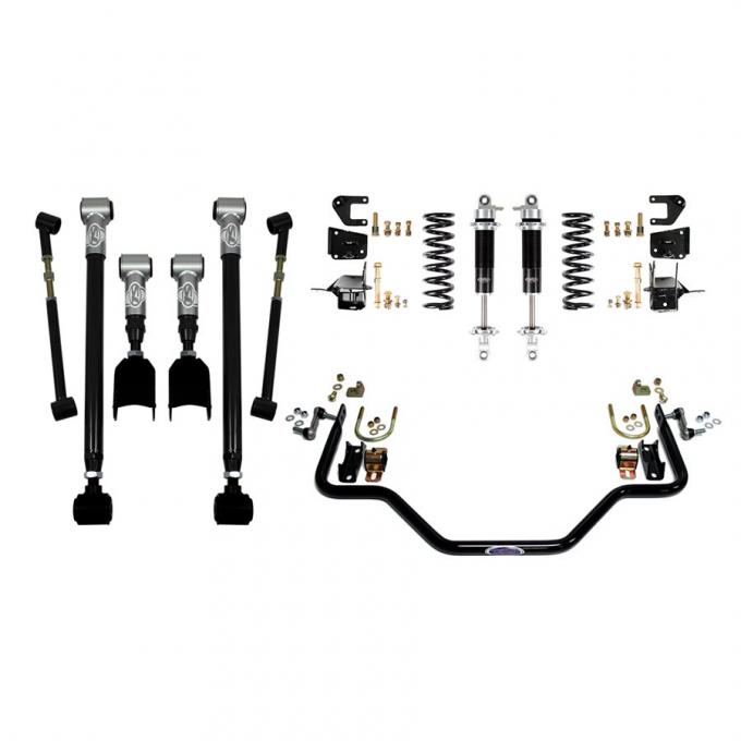 Detroit Speed Rear Speed Kit 3 64-66 A-Body Double Adjustable Shocks (Stock Axle) 041611-D