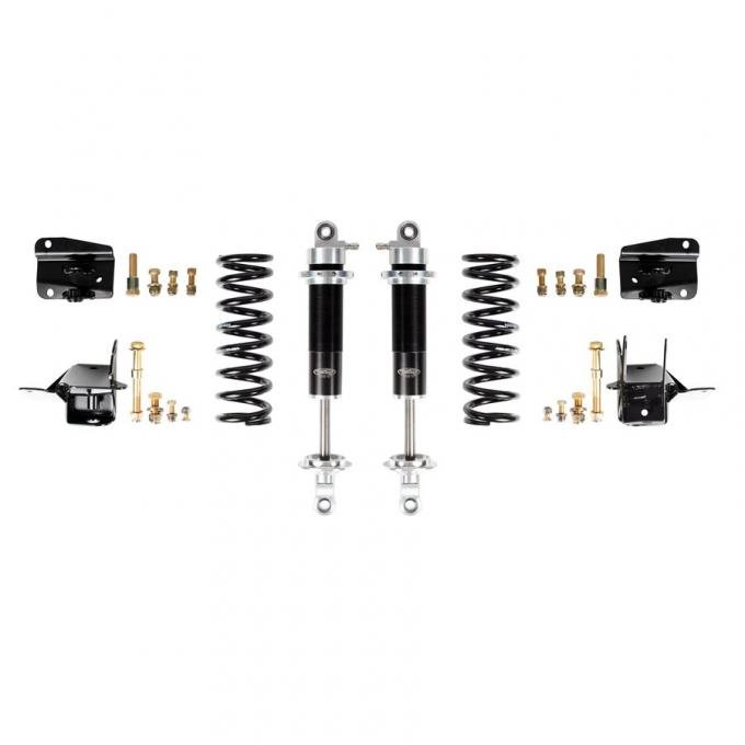 Detroit Speed 68-72 A-Body Rear Coilover Kit Single Adjustable Shocks Stock Rear Axle 042405-S