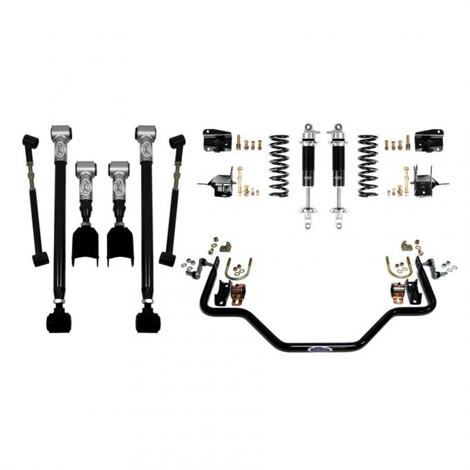 Detroit Speed Rear Speed Kit 3 68-72 A-Body Single Adjustable Shocks (Stock Axle) 041612-S