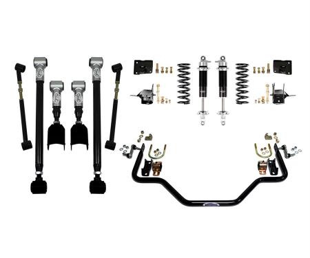 Detroit Speed Rear Speed Kit 3 67 A-Body Double Adjustable Shocks (Stock Axle) 041613-D