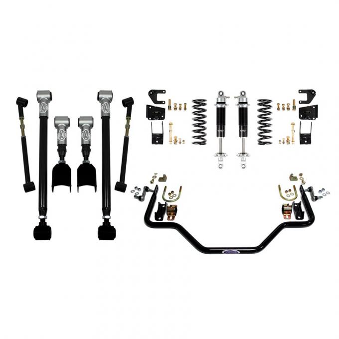 Detroit Speed Rear Speed Kit 3 64-66 A-Body Double Adjustable Shocks (Moser Axle) 041621-D