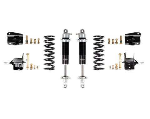 Detroit Speed 68-72 A-Body Rear Coilover Kit Single Adjustable Shocks Stock Rear Axle 042405-S