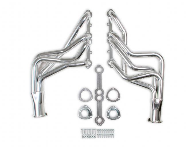 FlowTech Long Tube Header, Ceramic Coated Finish -1-5/8 In. X 3.0 In. 31100FLT