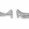 FlowTech Long Tube Header, Ceramic Coated Finish -1-5/8 In. X 3.0 In. 31100FLT