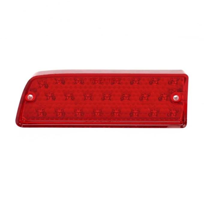 AMD Tail Light Lens, Red, 23 Red LED, LH, 64 Chevelle X951-3464-DL