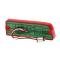 AMD Tail Light Lens, Red, 23 Red LED, LH, 64 Chevelle X951-3464-DL