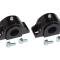 Classic Performance 1-1/8" Front Sway Bar Kit for 1964-1977 Chevy Chevelle, Black Billet Mounts CP883FBM-B