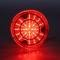 AMD Tail Light Lens, Red, 42 Red LED, Stainless Bezel, LH, 72 Chevelle Malibu X951-3472-1DL