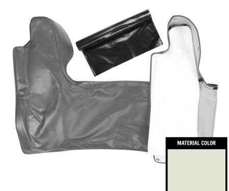 PUI Interiors 1965 Chevrolet Chevelle Fawn Convertible Top Boot 65AT22