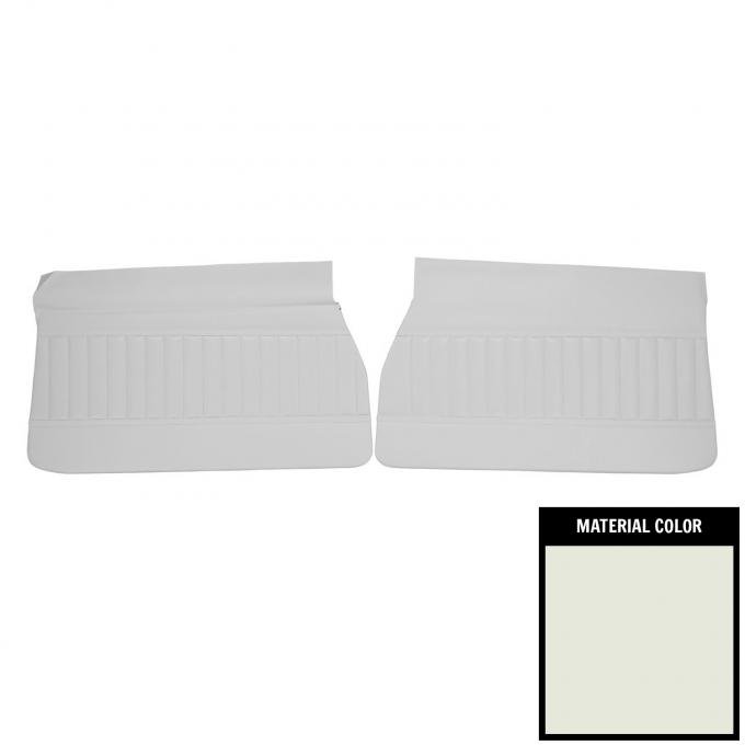 PUI Interiors 1971-1972 Buick Skylark/GS/350/Custom White Front Door Panels 71UD37