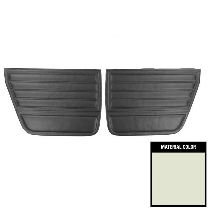 PUI Interiors 1965 Chevrolet Chevelle 4-Door Sedan/Wagon Fawn Rear Door Panels 65AD4D22S