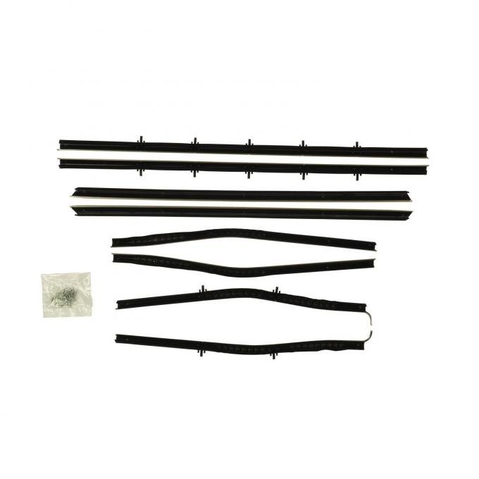 PUI Interiors 1966-1967 Oldsmobile Cutlass 2 Door Hardtop Window Felt Kit O240-1