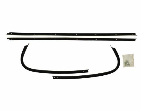 PUI Interiors 1970-1972 Pontiac GTO Hardtop Outers Only Window Felts F228-40