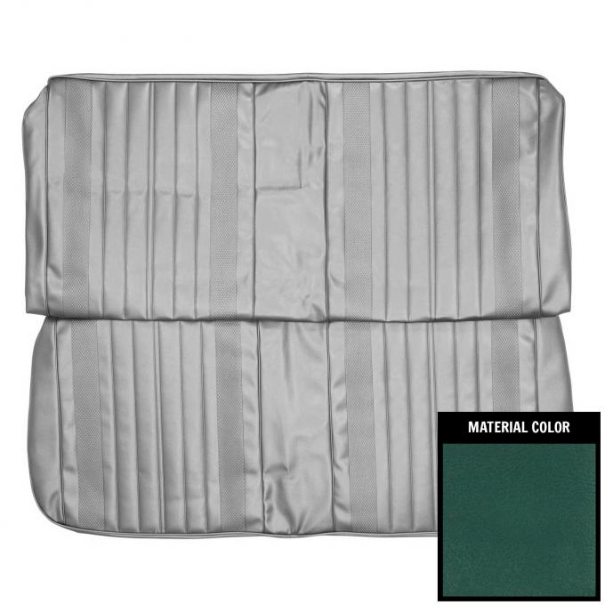 PUI Interiors 1970 Chevrolet Chevelle/Malibu 4-Door Dark Aqua Front Bench Seat Cover 70AS4D04B