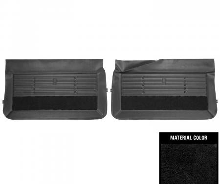 PUI Interiors 1965 Buick Skylark/GS Black Front Door Panels 65UD10